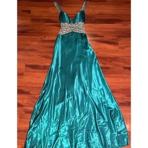 Nina Canacci Long Silk Dress